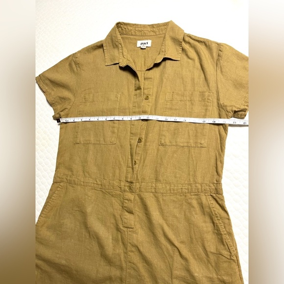 Pact Organic The Harbour Romper in Fennel Hemp/ Cotton Lightweight 
Size Medium - Picture 6 of 7